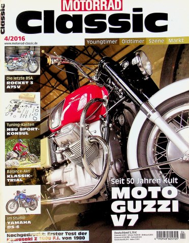 Deckblatt Motorrad Classic (04/2016)